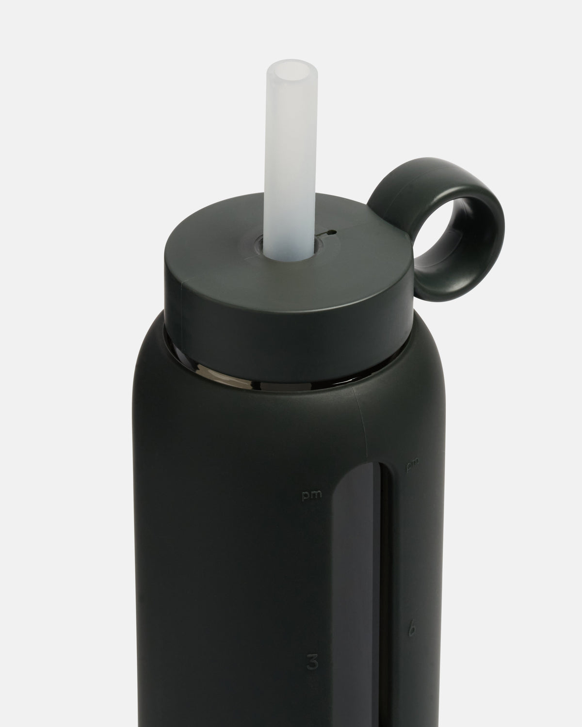 21oz Straw Carry Cap Black