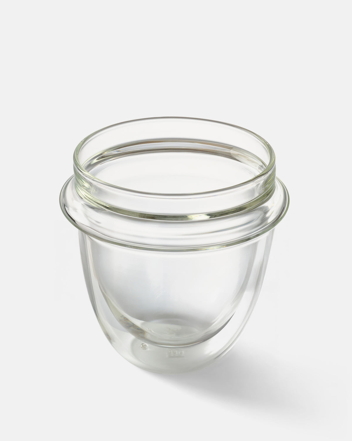 Insulated Glass Cup 10oz Clear